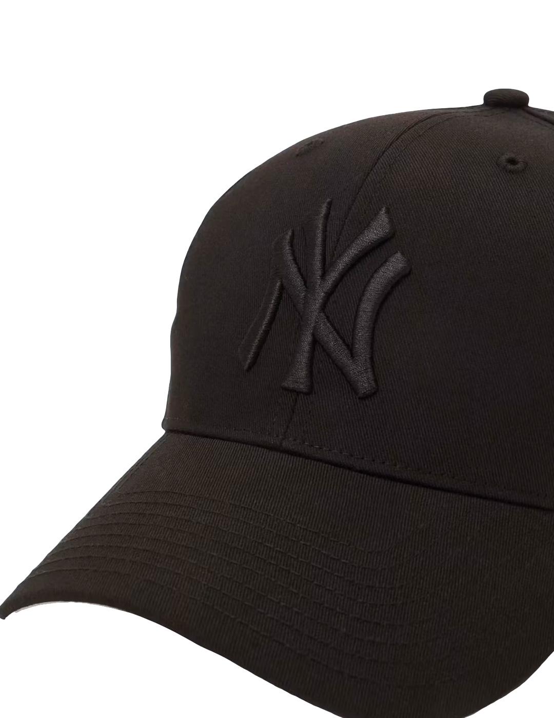 Gorra `47 'New York Yankees' Negro Logo Negro