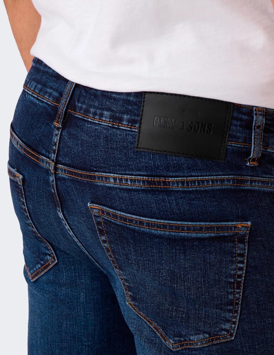 Vaquero Only & Sons LOOM 6749 azul oscuro