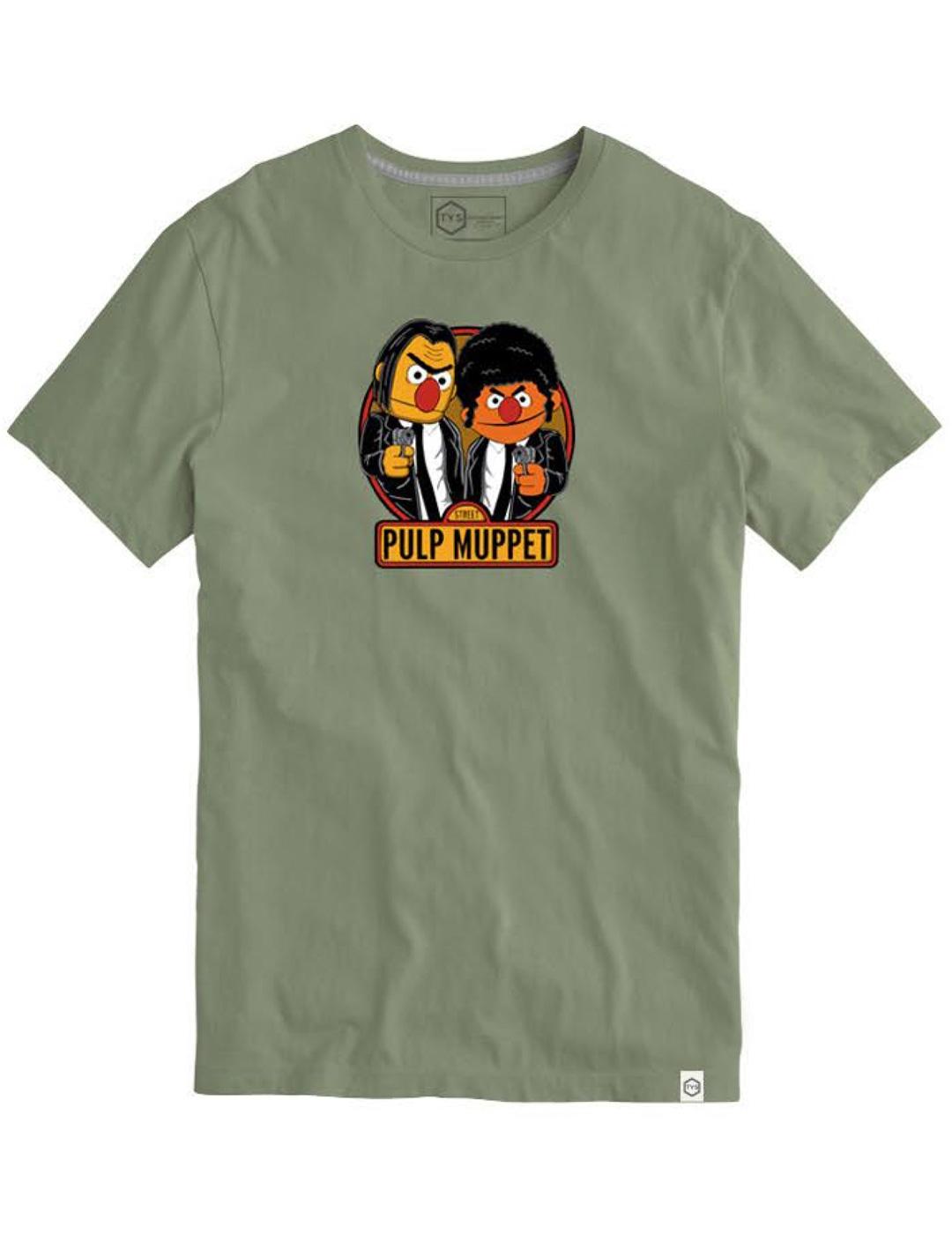 Camiseta TYS PULP verde para hombre