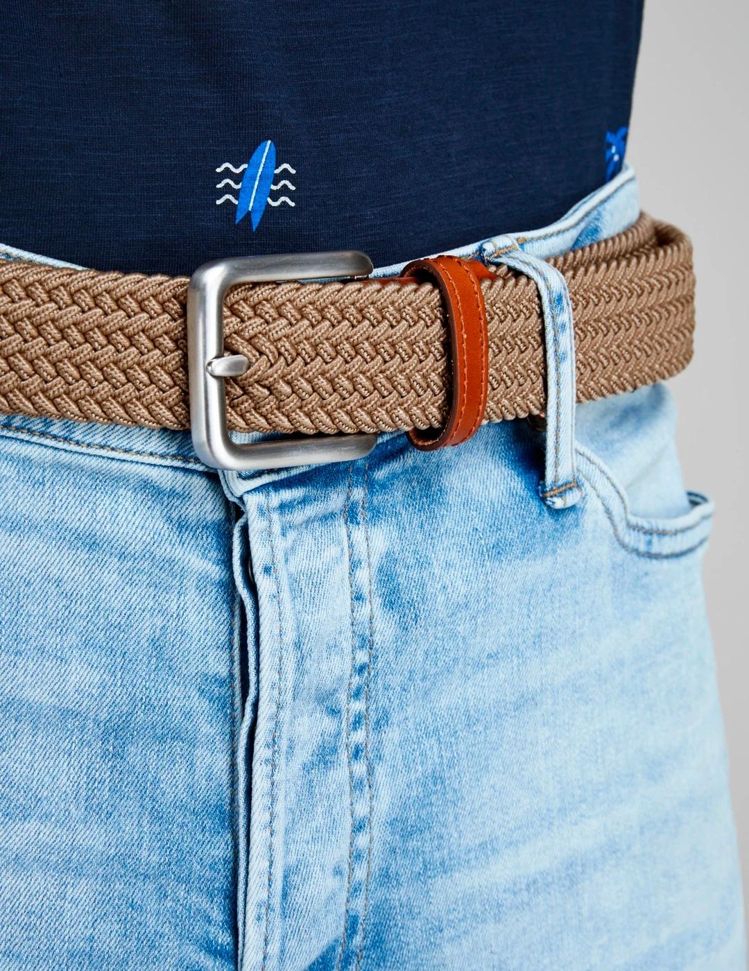 Cinturón Jack & Jones 'Spring' Beige