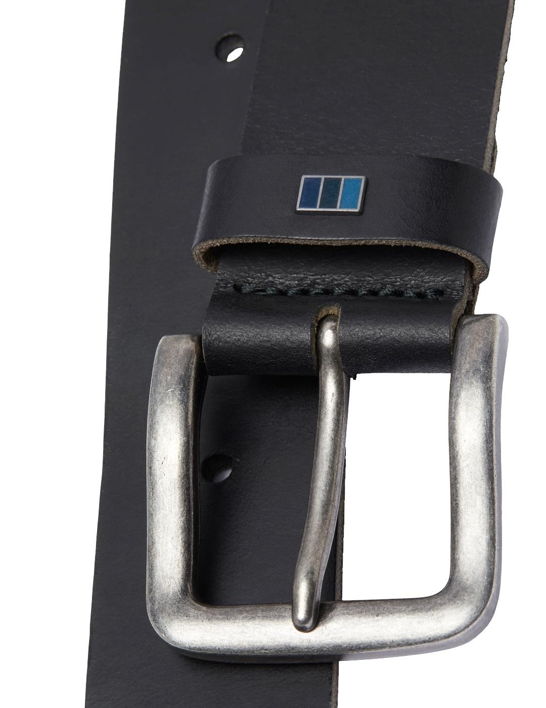 Cinturón Jack & Jones FLAG negro para hombre