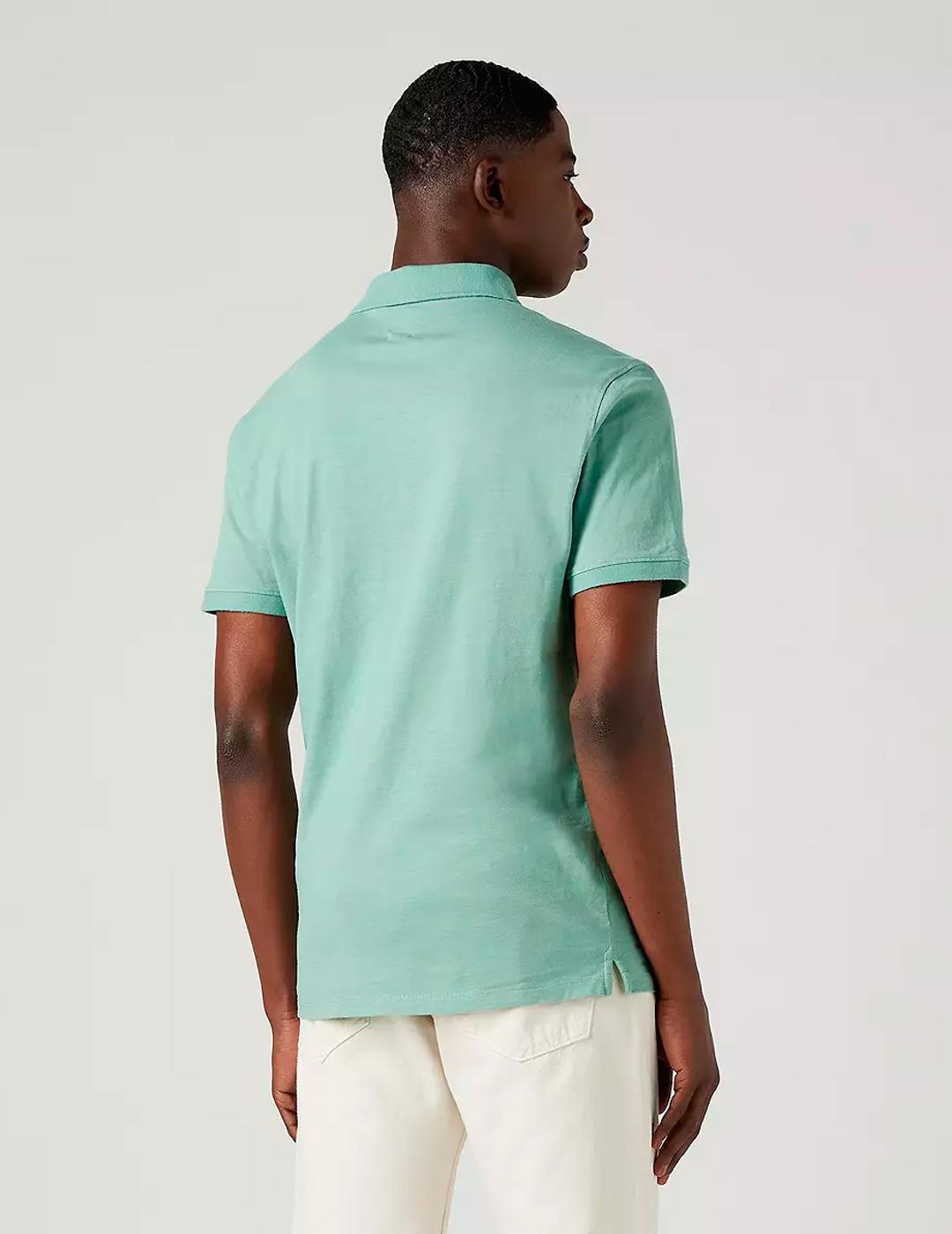 Polo Levi´s 'Housemark' Slim Verde Agua