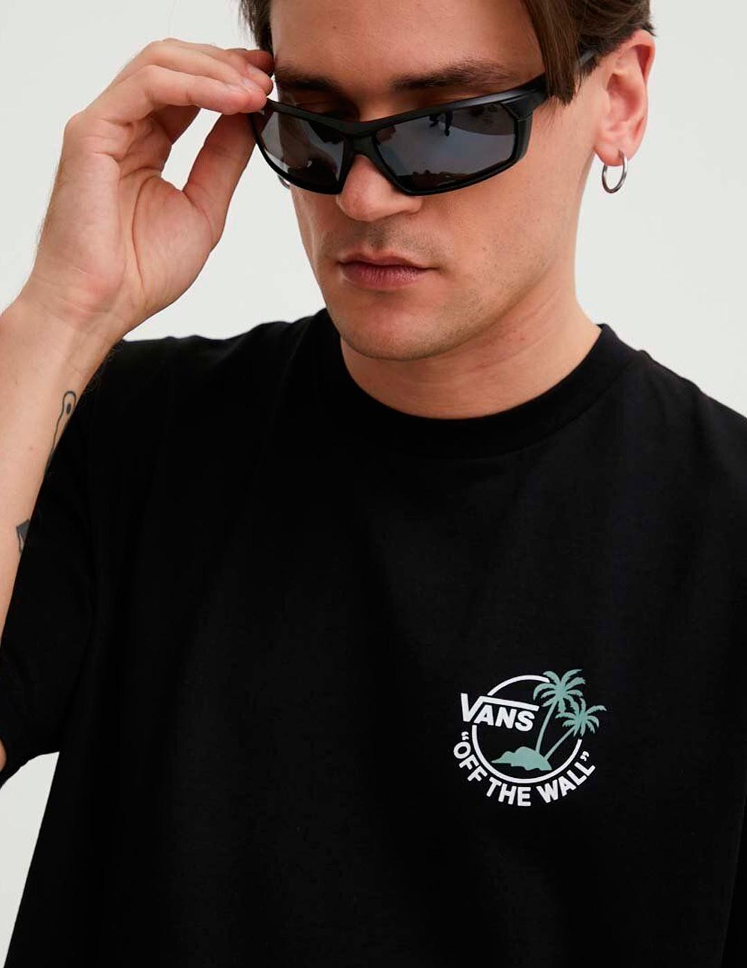 Camiseta Vans 'Classic Mini Dual Palm II' Negro