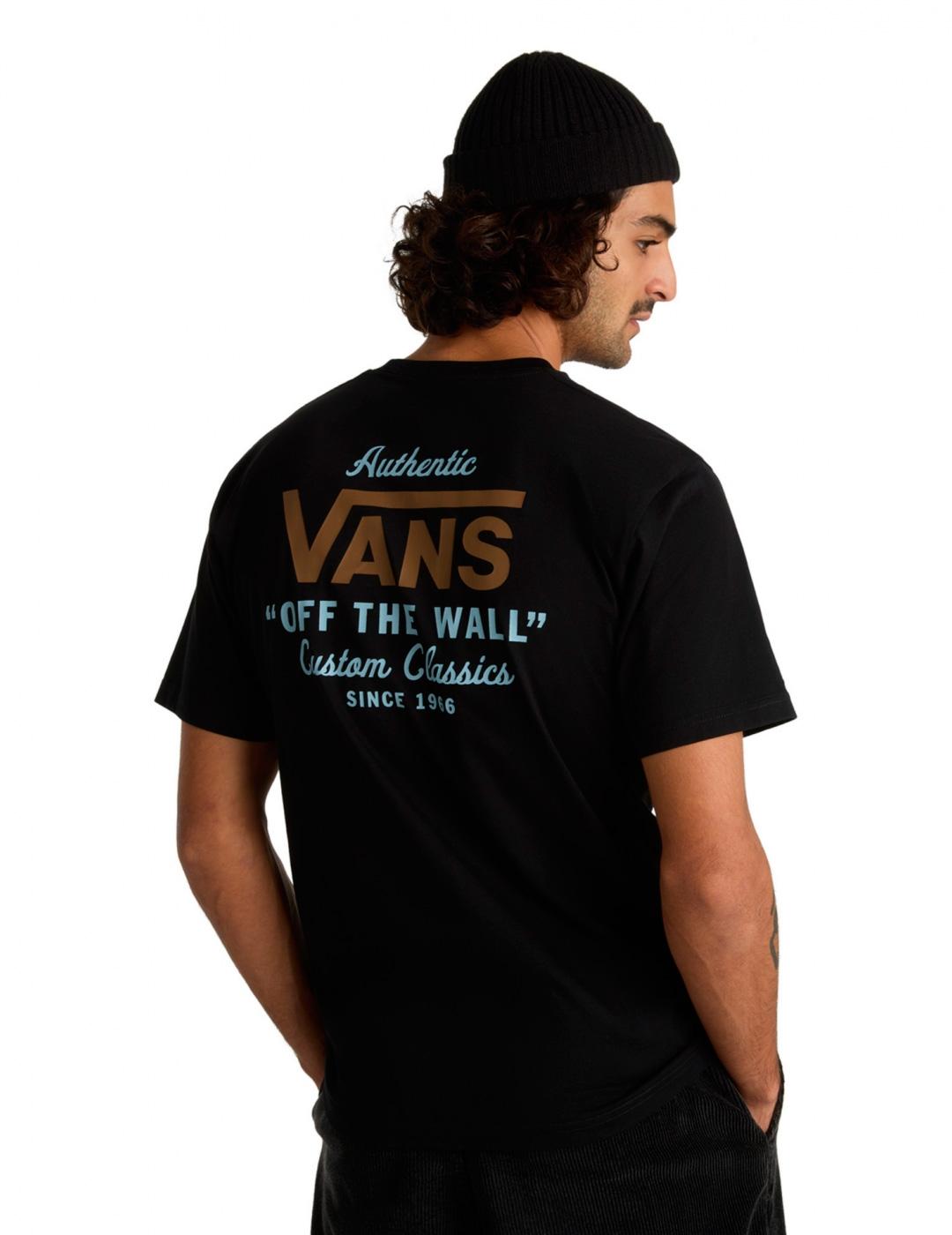 Camiseta Vans 'Holder St Classic' Negro
