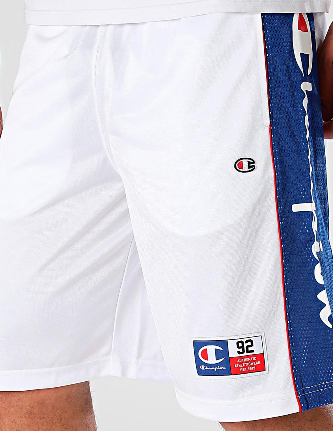 Short Champion 'Legacy Retro' Basket Blanco