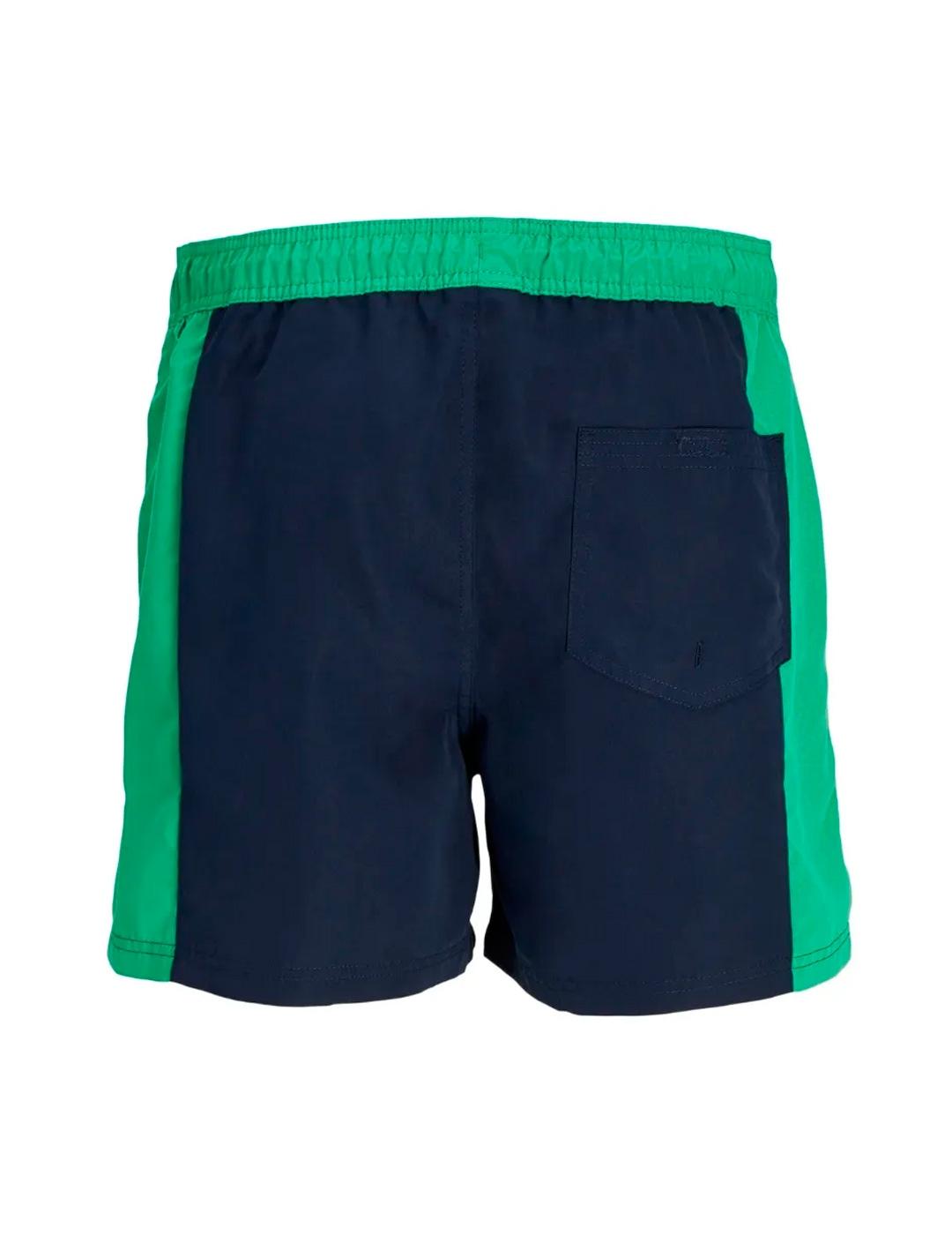 Bañador Jack & Jones 'Fiji Colorblocking' Marino