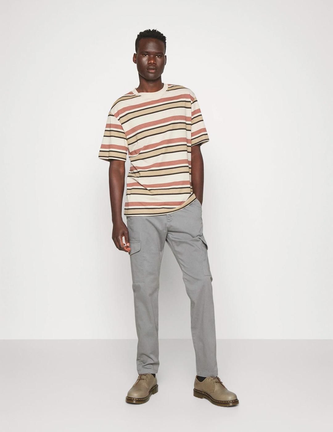 Pantalón Jack & Jones 'Stollie Bowie' Cargo Gris