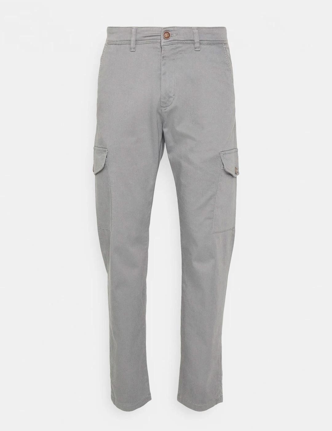 Pantalón Jack & Jones 'Stollie Bowie' Cargo Gris