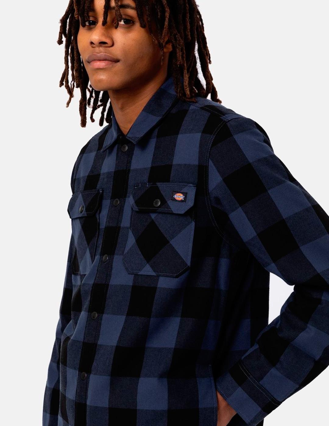 Camisa Dickies SACRAMENTO azul para hombre