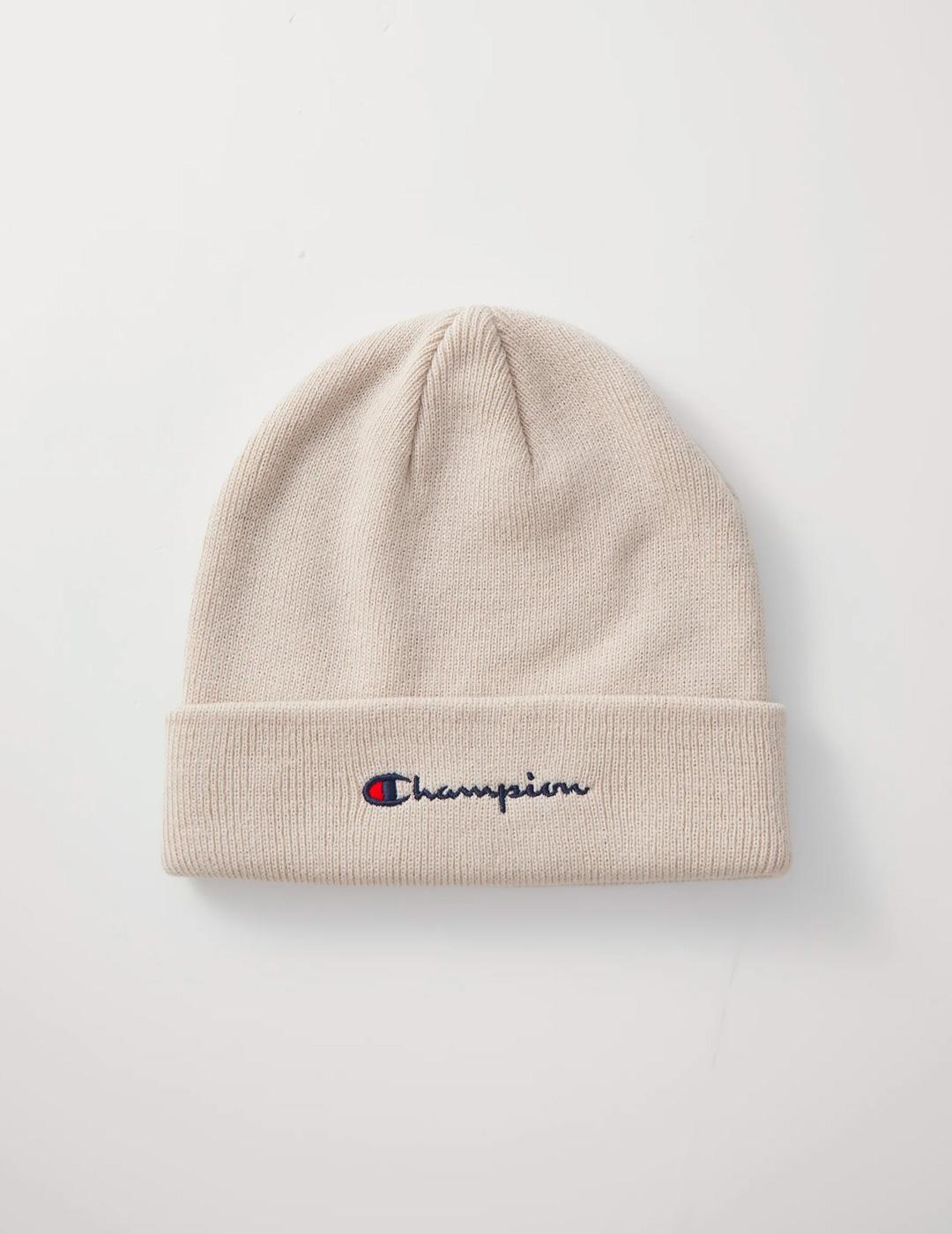 Gorro Champion LIFESTYLE beige unisex