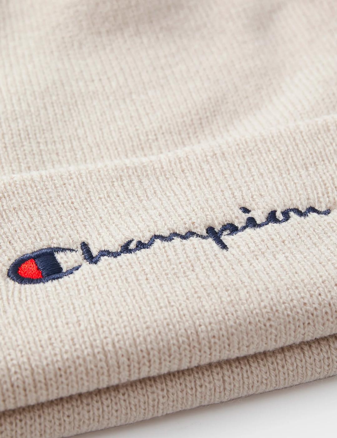 Gorro Champion LIFESTYLE beige unisex