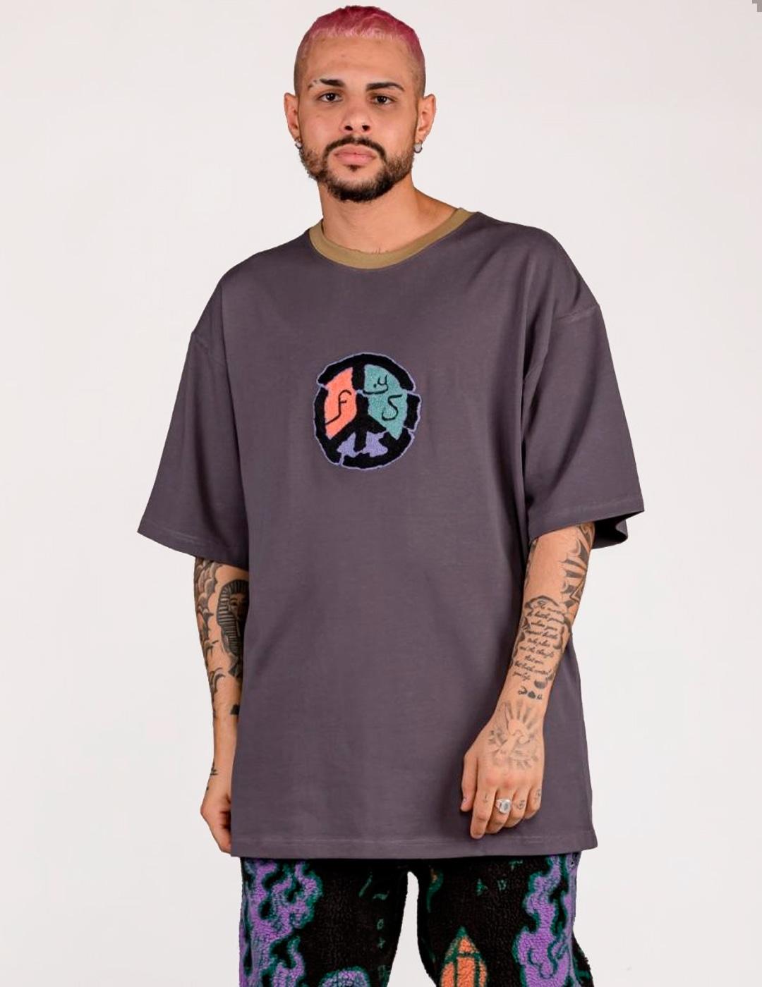 Camiseta Grimey 'Lost Boys' Antracita