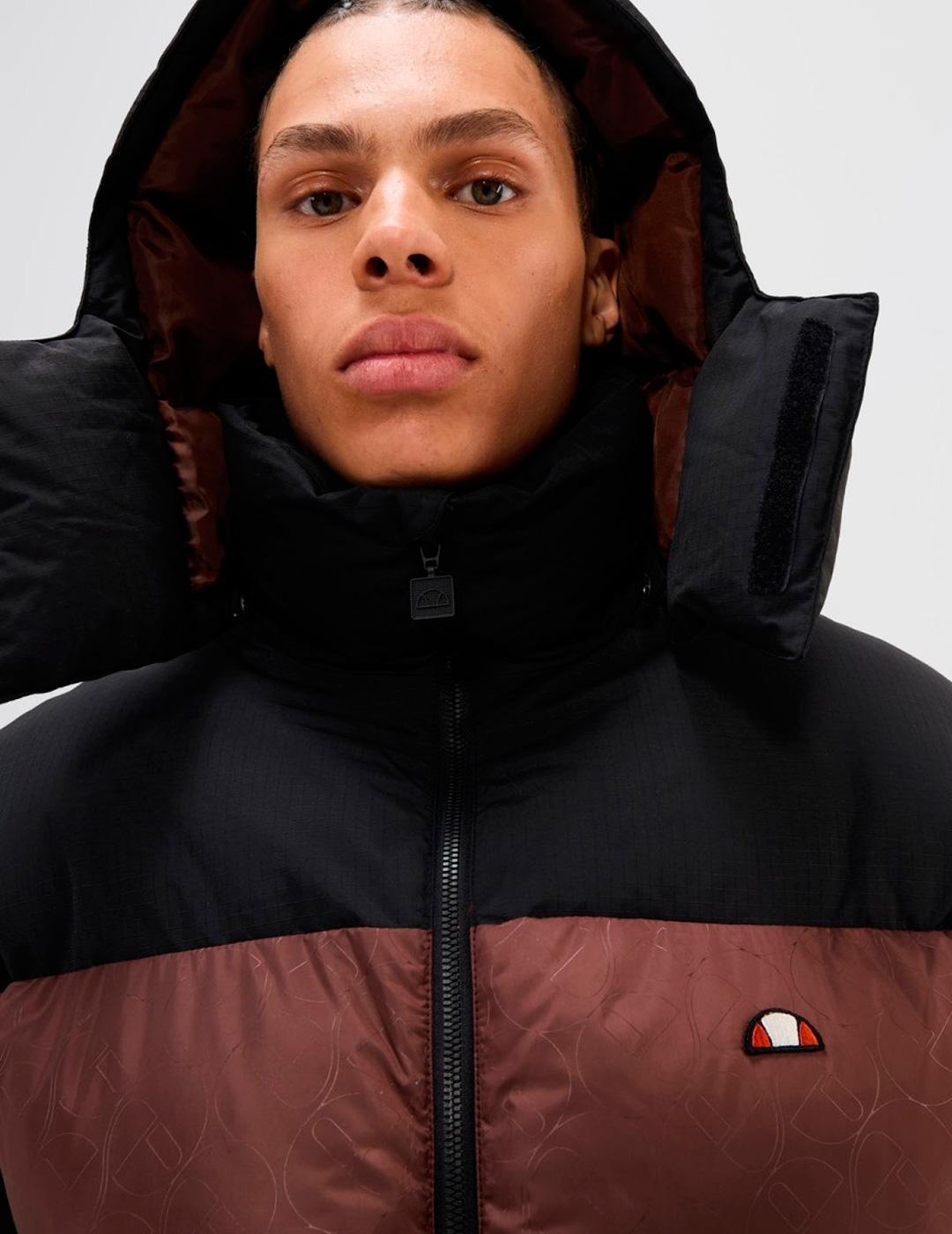 Chaqueta Ellesse 'Appiani 2' Acolchada Marron Negro