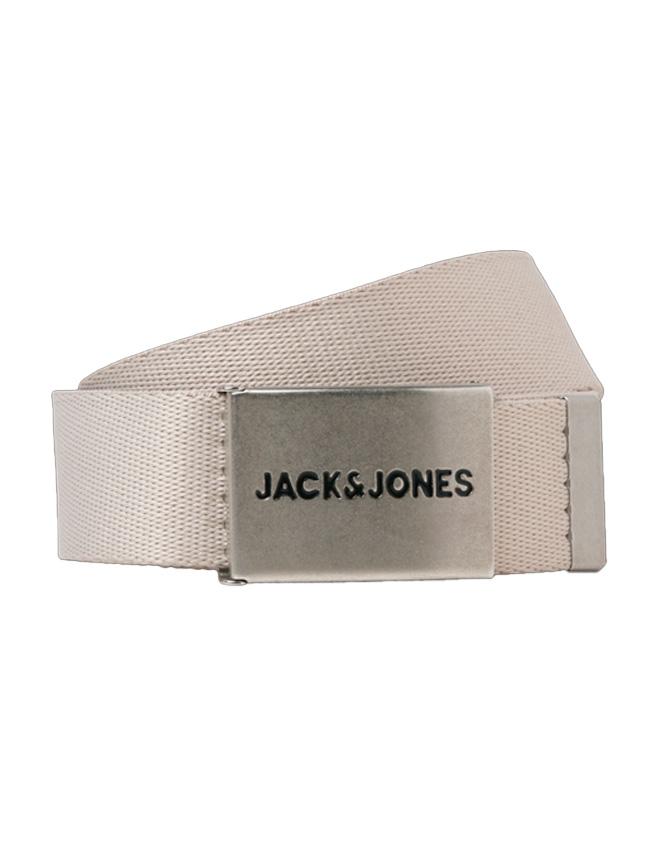 Cinturón Jack & Jones SIMON lona beige hombre