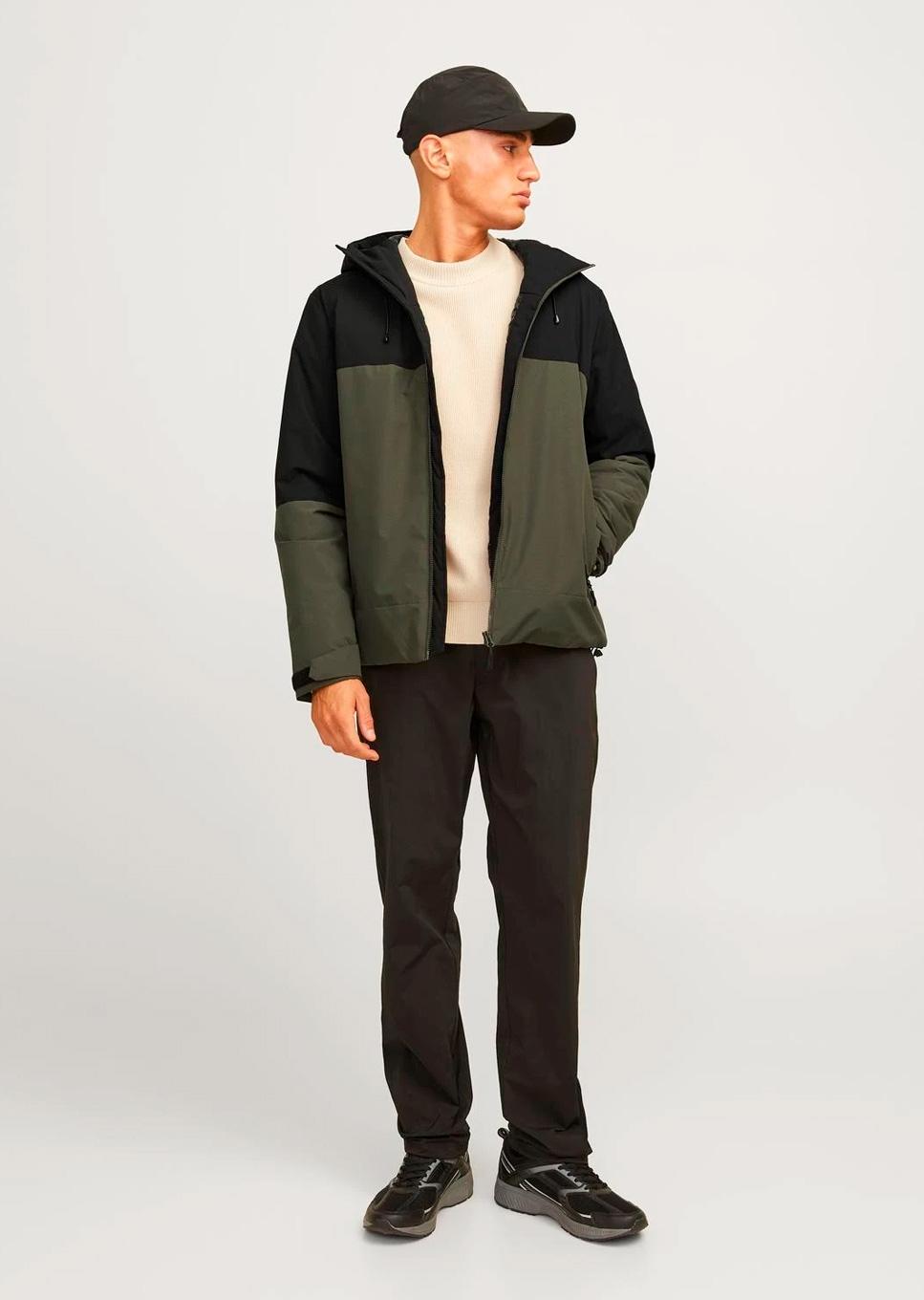 Chaqueta Jack & Jones 'Aiden' Verde Negro