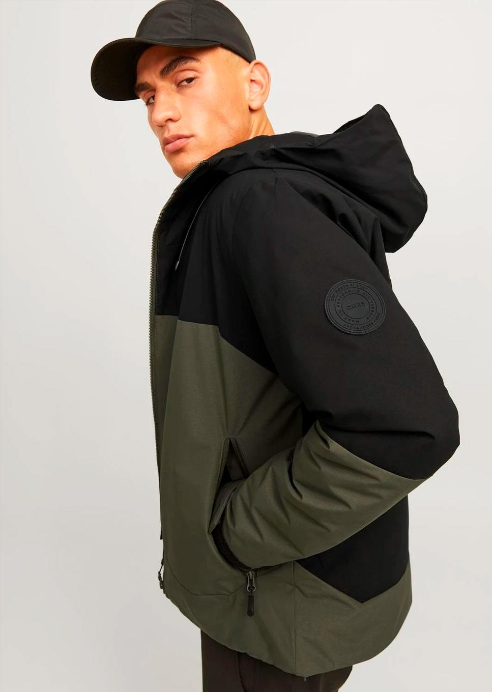 Chaqueta Jack & Jones 'Aiden' Verde Negro