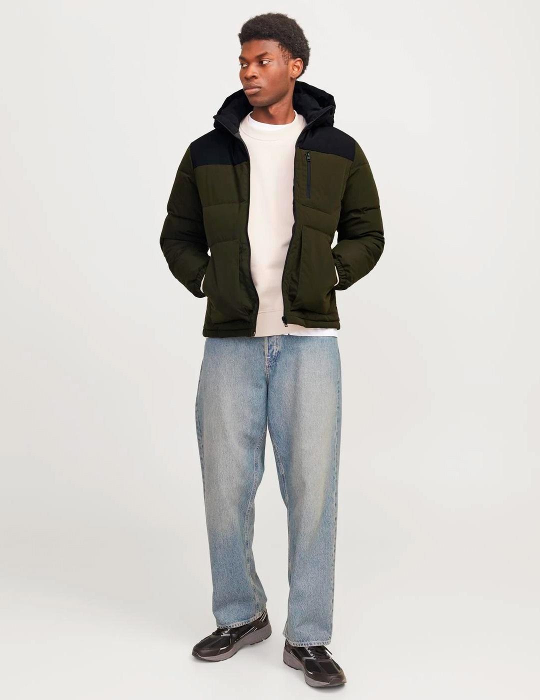 Chaqueta Jack & Jones OTTO Verde Negro