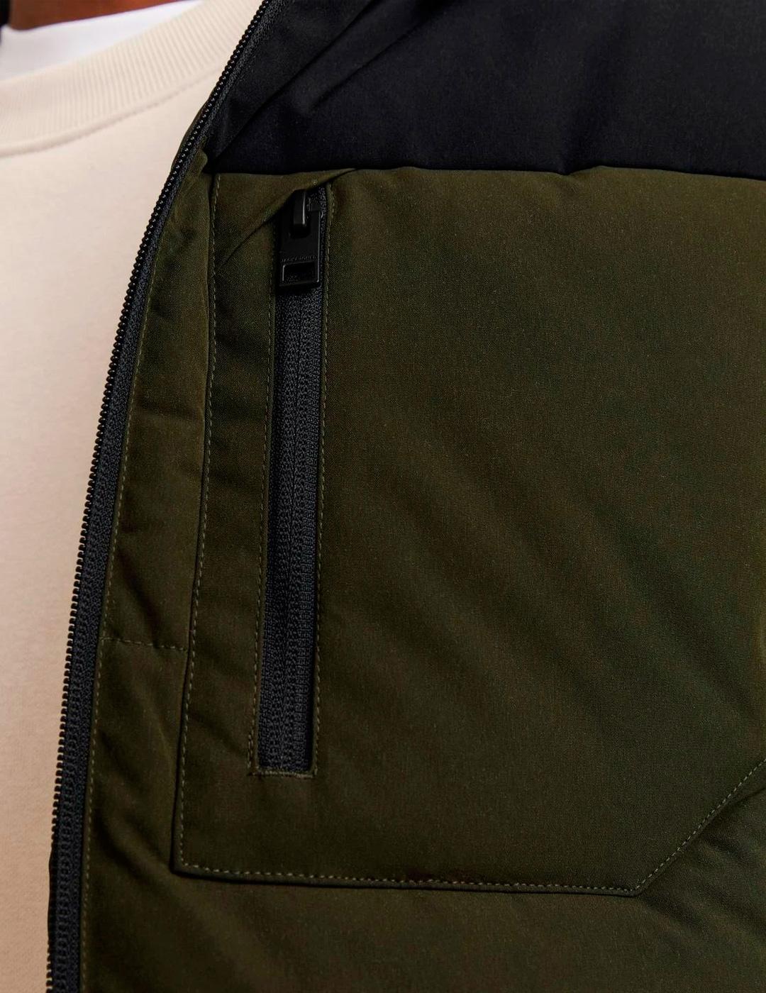 Chaqueta Jack & Jones OTTO Verde Negro