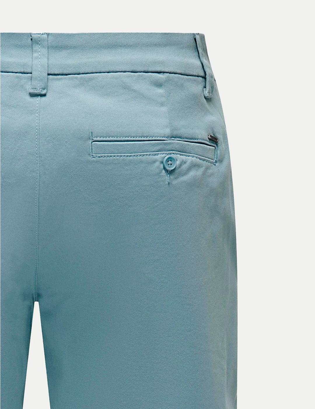 Bermuda Only & Sons PETER azul grisáceo para hombre