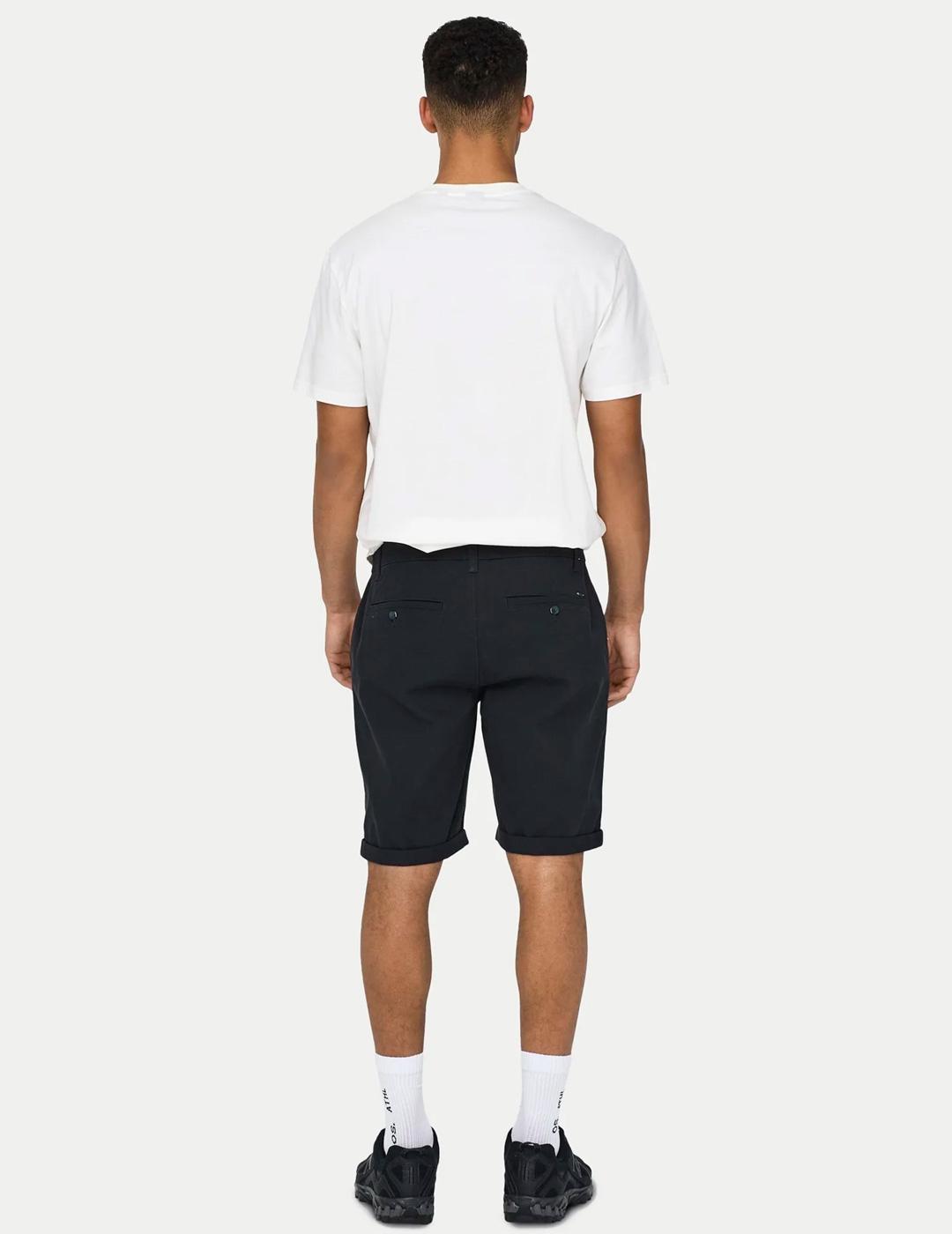 Bermuda Only & Sons PETER marino para hombre