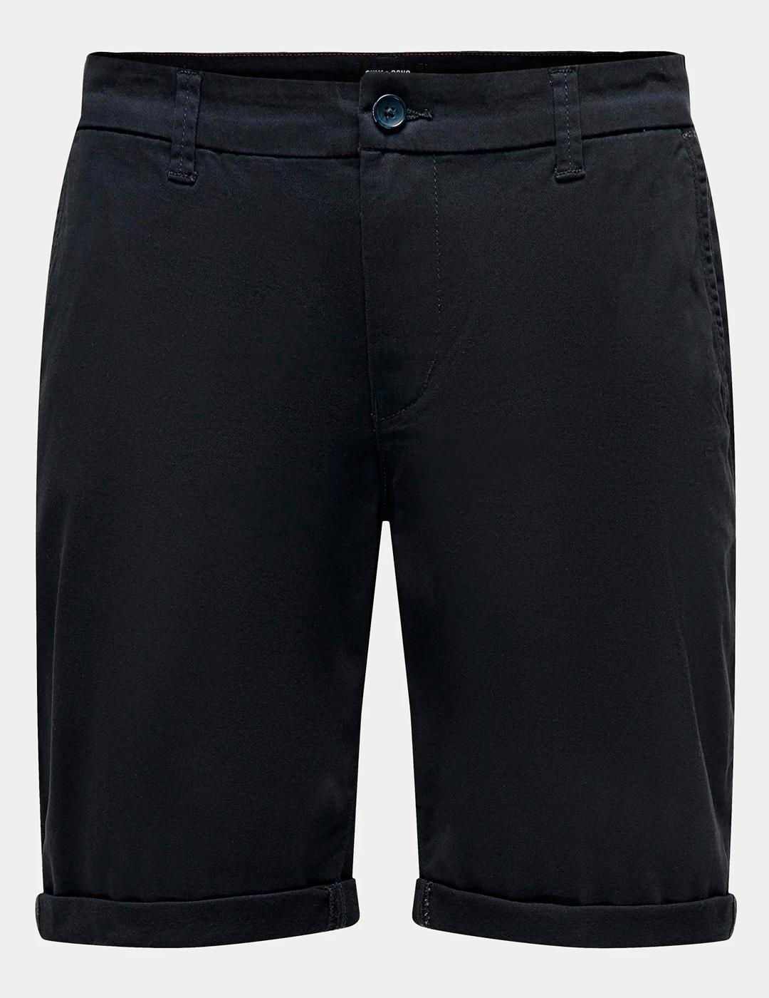 Bermuda Only & Sons PETER marino para hombre