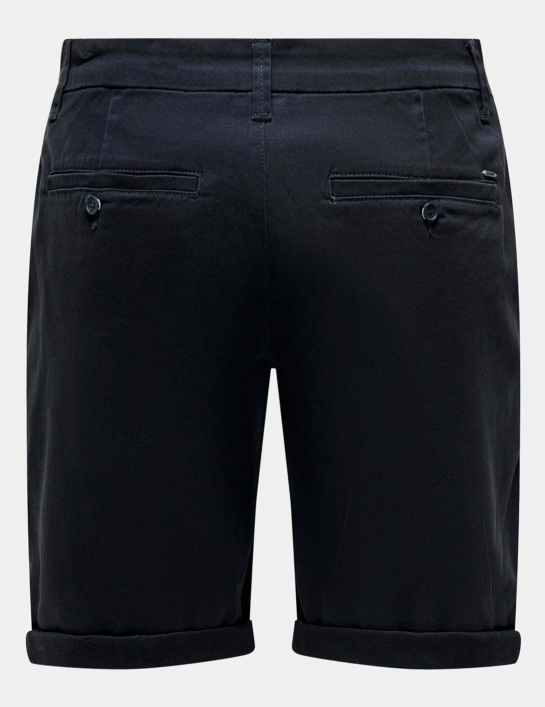 Bermuda Only & Sons PETER marino para hombre