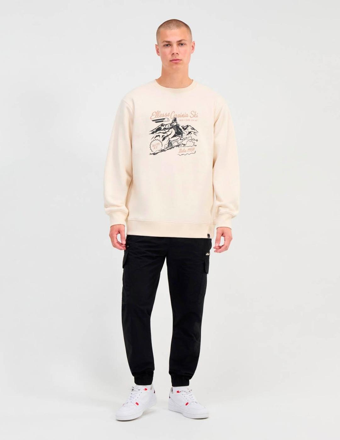 Sudadera Ellesse DELANI crudo para hombre