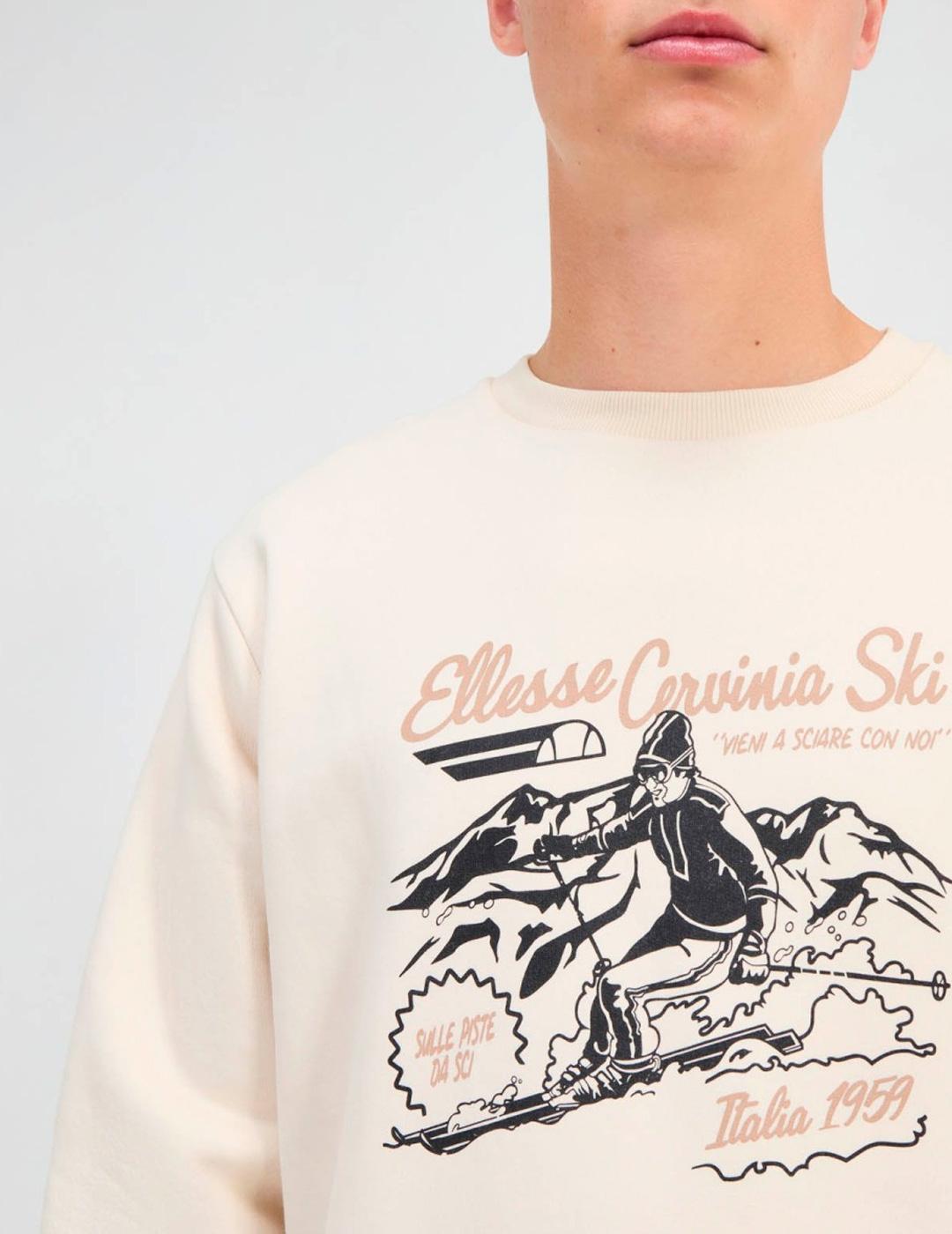 Sudadera Ellesse DELANI crudo para hombre