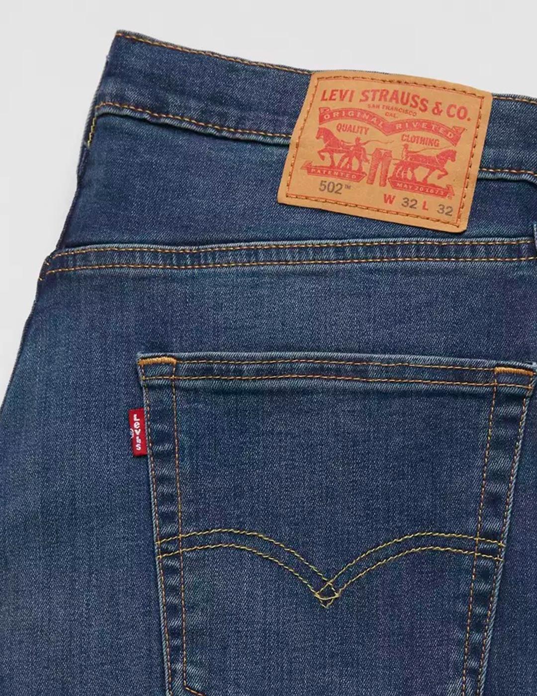 Vaquero Levi’s® 502™ Dark Indigo para hombre