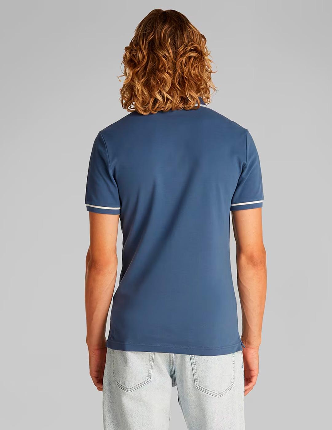 Polo Calvin Klein 'Tippin' Azúl Índigo Hombre