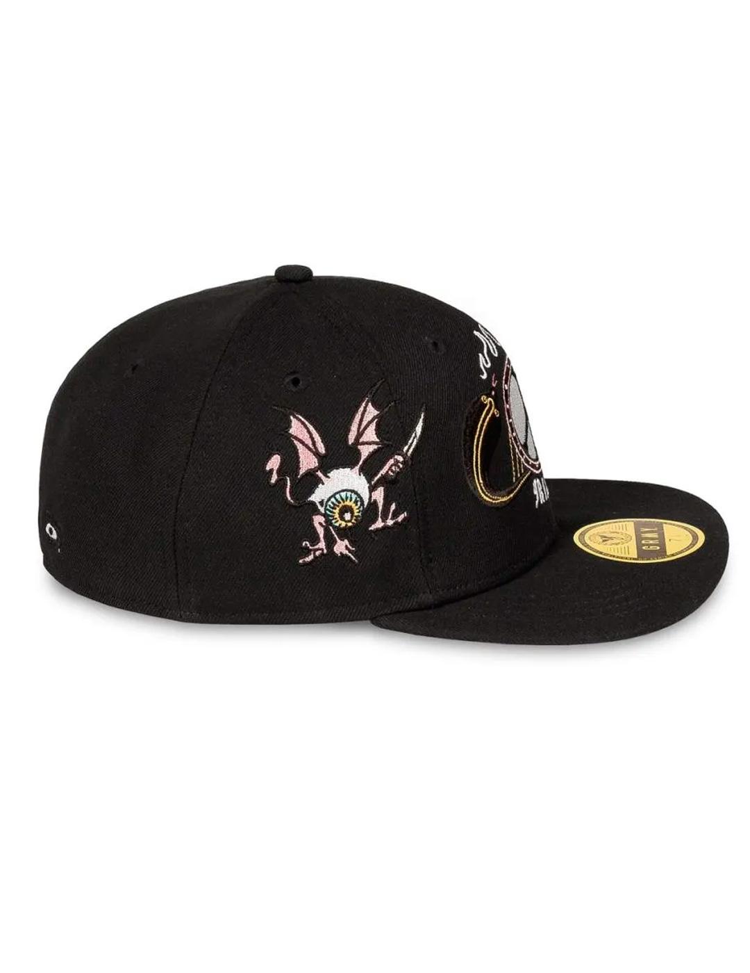 Gorra Grimey 'Peace Within' Negro Unisex