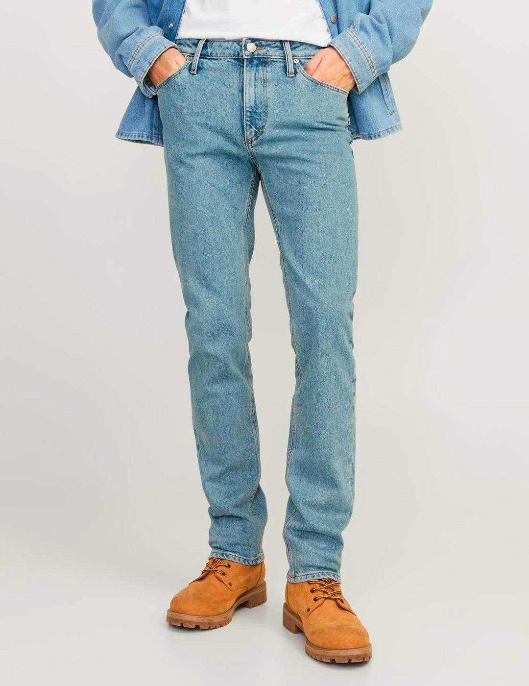 Vaquero Jack & Jones 'Clark Evans' Blue Denim Hombre