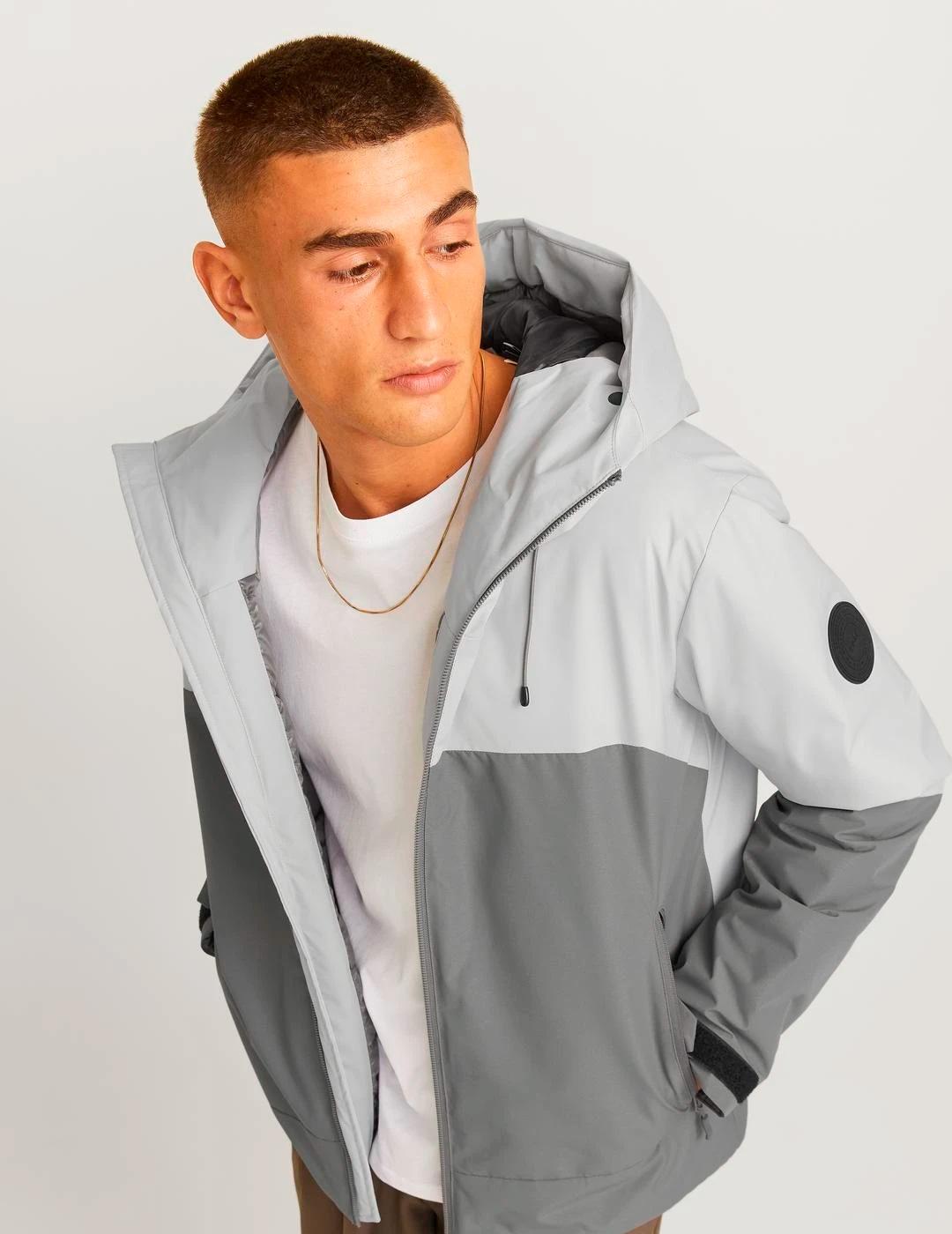 Chaqueta Jack & Jones 'Aiden' Gris Hombre