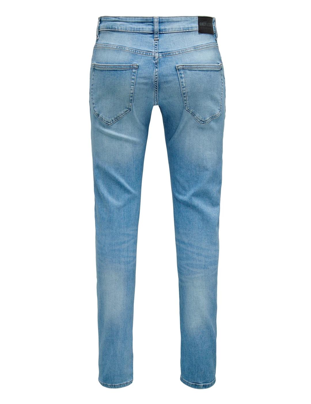 Vaquero Only & Sons LOOM slim fit azul para hombre