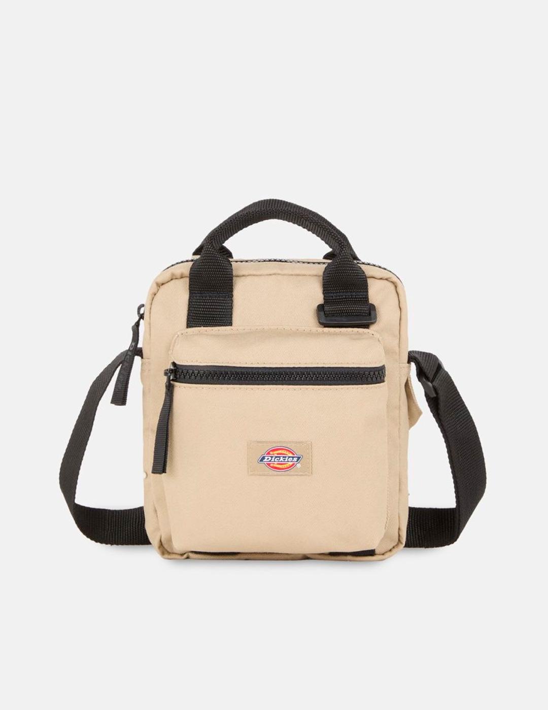 Bolso Dickies MOREAUVILLE Bandolera Beige Unisex