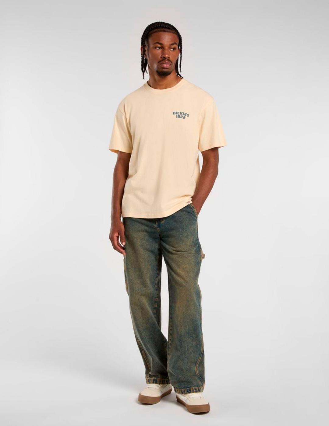 Camiseta Dickies 'Mechanic' Crudo Hombre