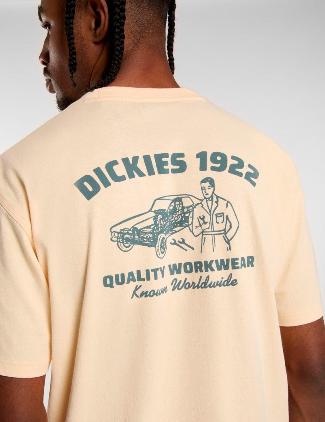 Camiseta Dickies 'Mechanic' Crudo Hombre