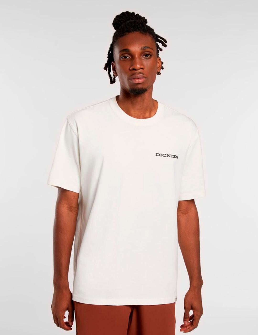 Camiseta Dickies LANDSCAPE Manga Corta Blanco Hombre