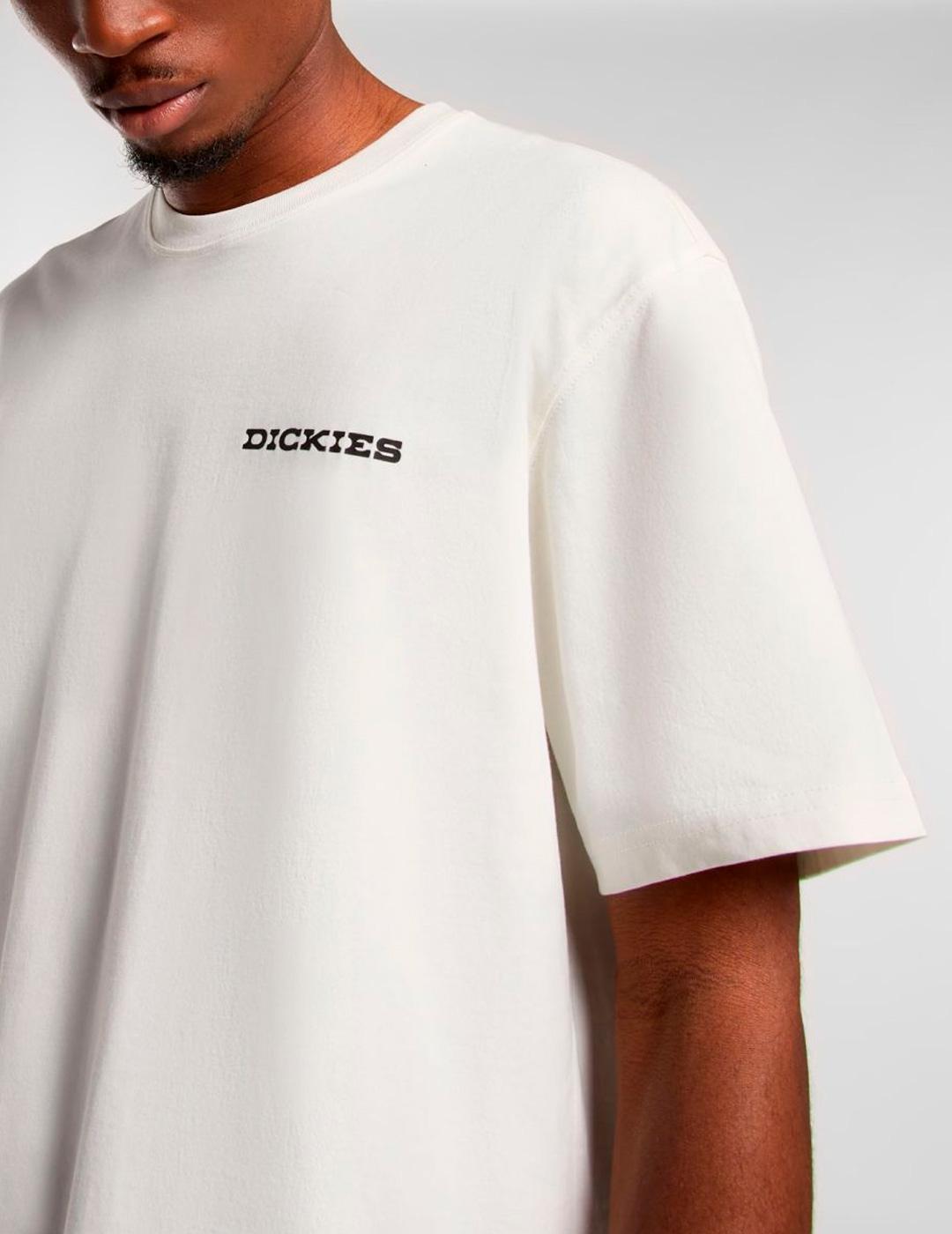 Camiseta Dickies LANDSCAPE Manga Corta Blanco Hombre