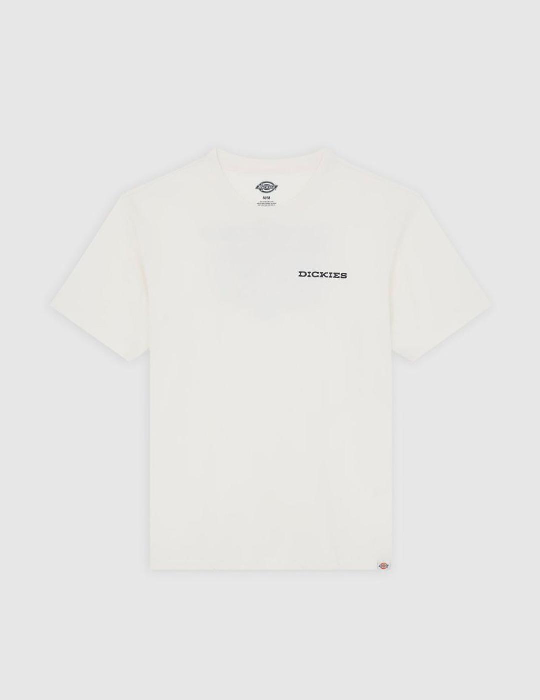 Camiseta Dickies LANDSCAPE Manga Corta Blanco Hombre
