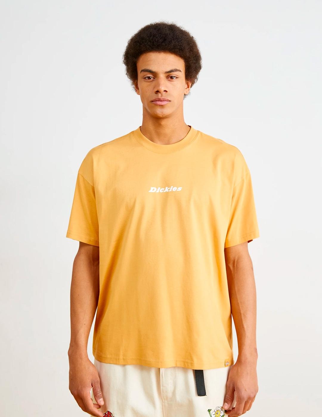 Camiseta Dickies 'Enterprise' Manga Corta Ocre Hombre