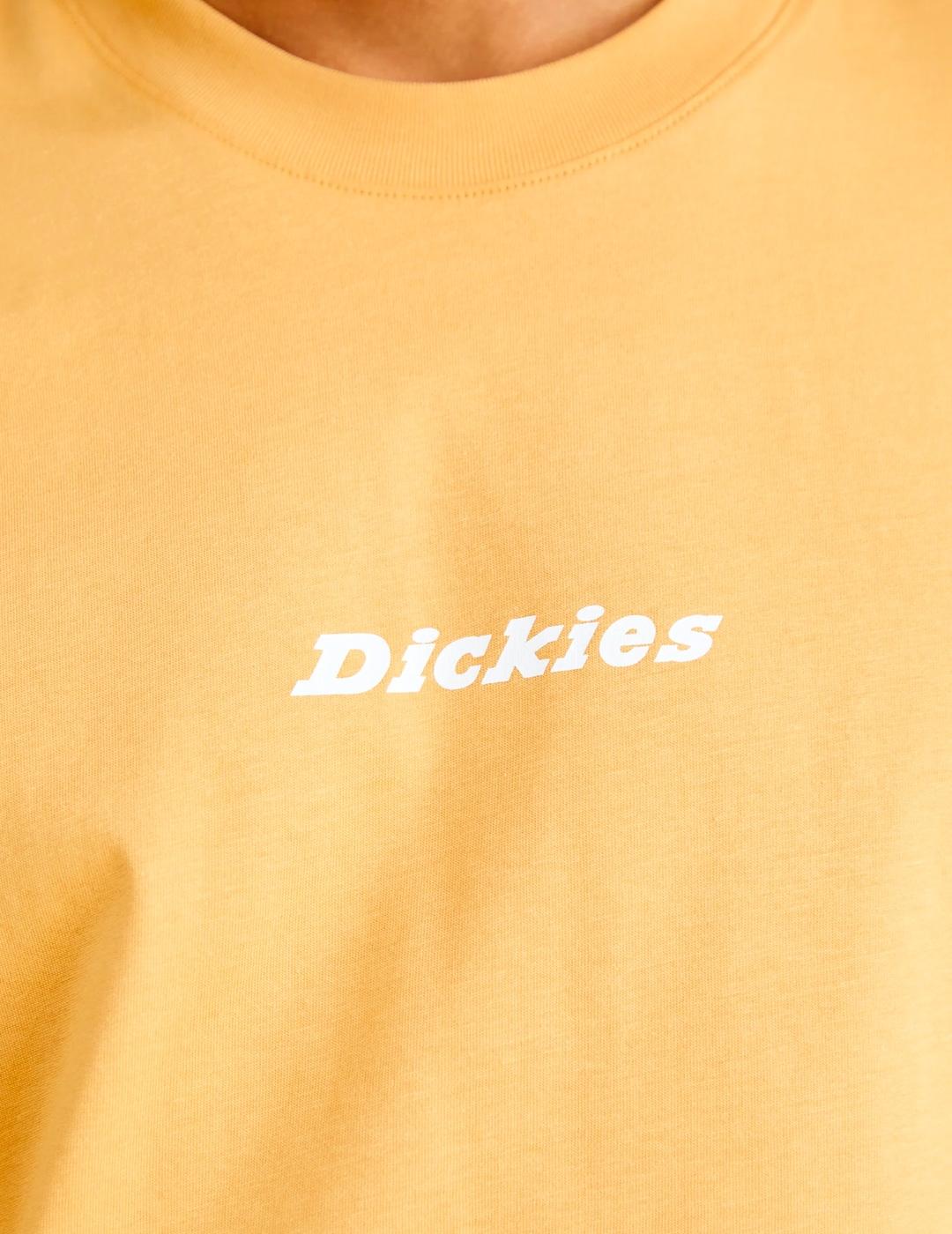 Camiseta Dickies 'Enterprise' Manga Corta Ocre Hombre