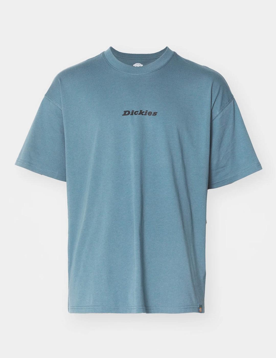 Camiseta Dickies 'Entreprise' Manga Corta Azul Denim Hombre