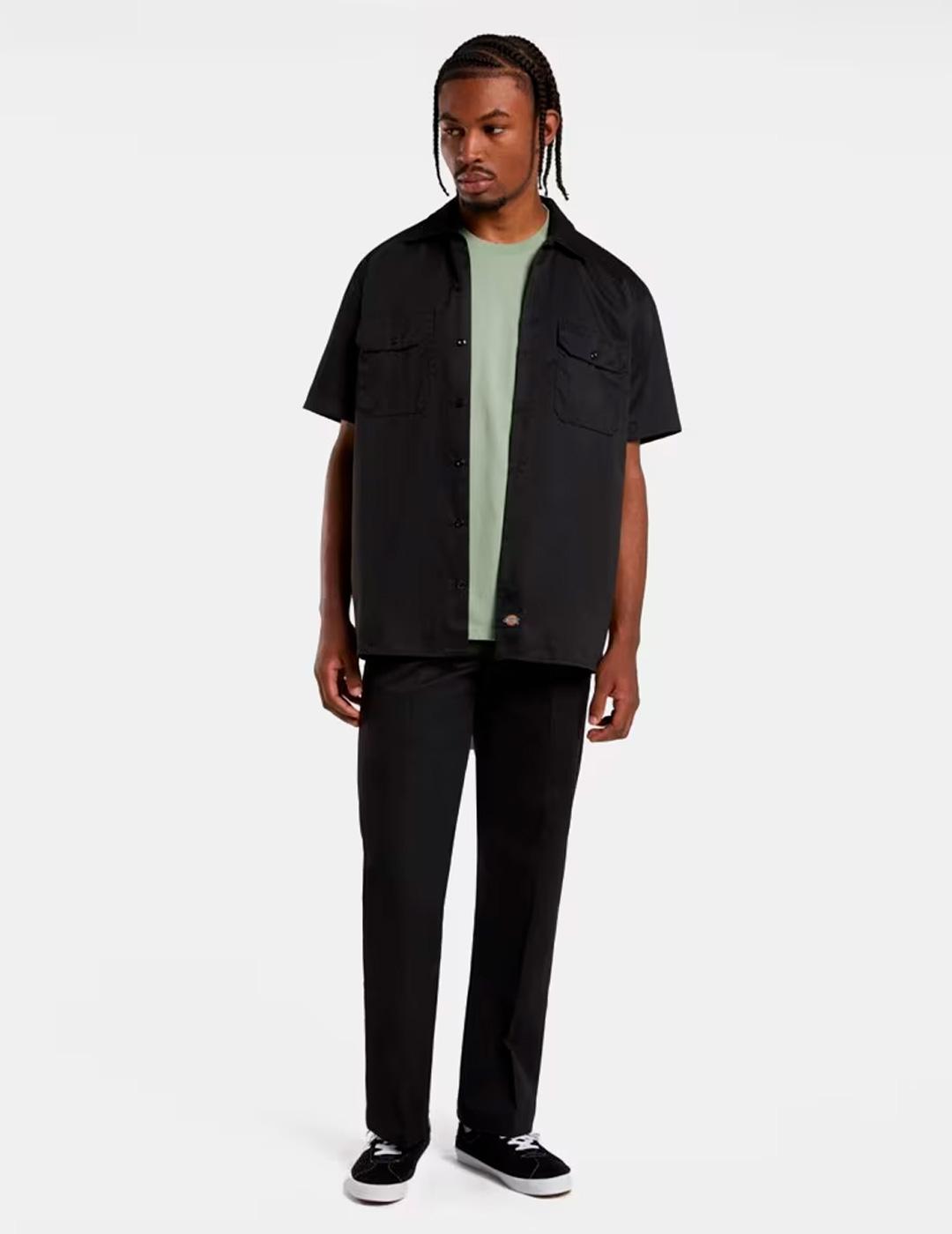 Camiseta Dickies 'Mapleton' Manga Corta Verde Agua Hombre