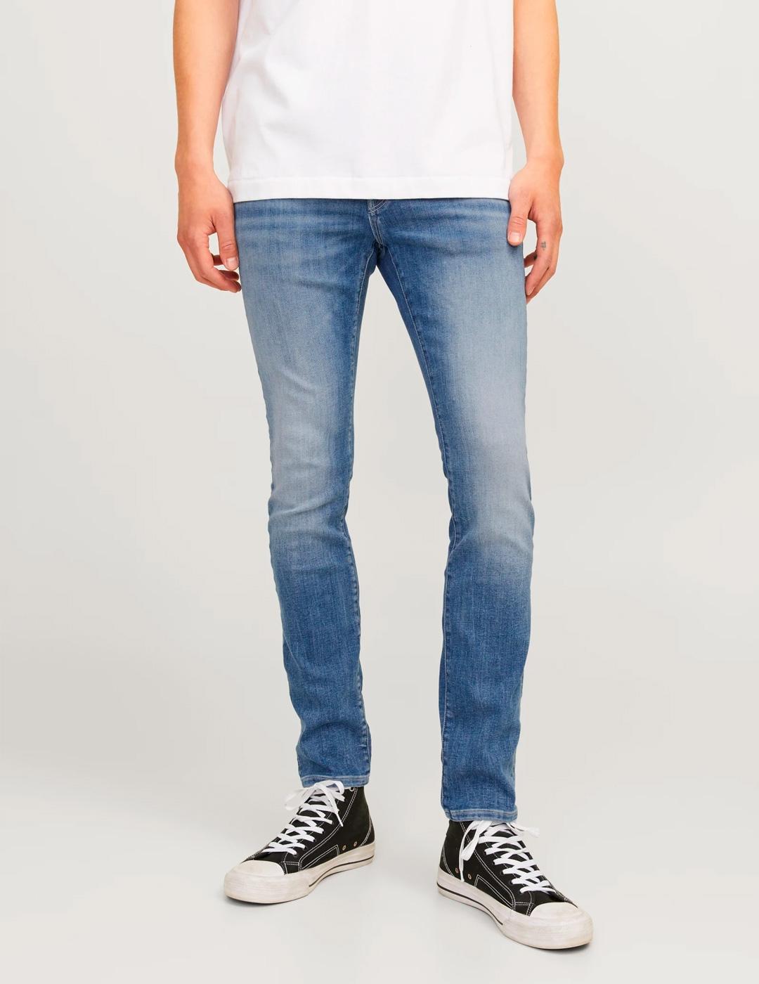 Vaquero Jack & Jones 'Glenn Fox 489' Slim Azul Hombre
