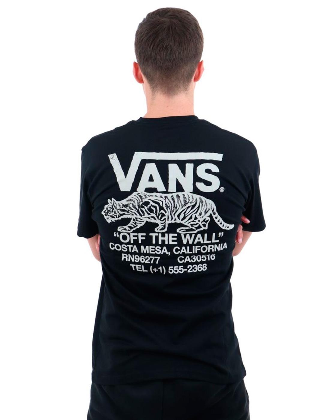 Camiseta Vans 'Sneaky' Negro Hombre