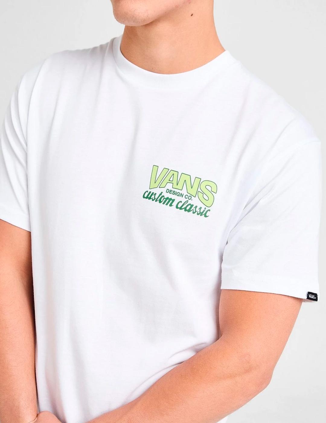 Camiseta Vans 'Shop Front' Blanco Hombre