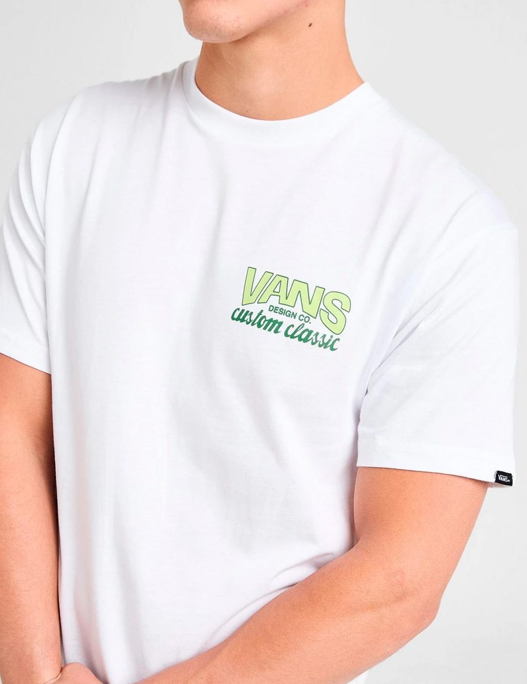 Camiseta Vans 'Shop Front' Blanco Hombre
