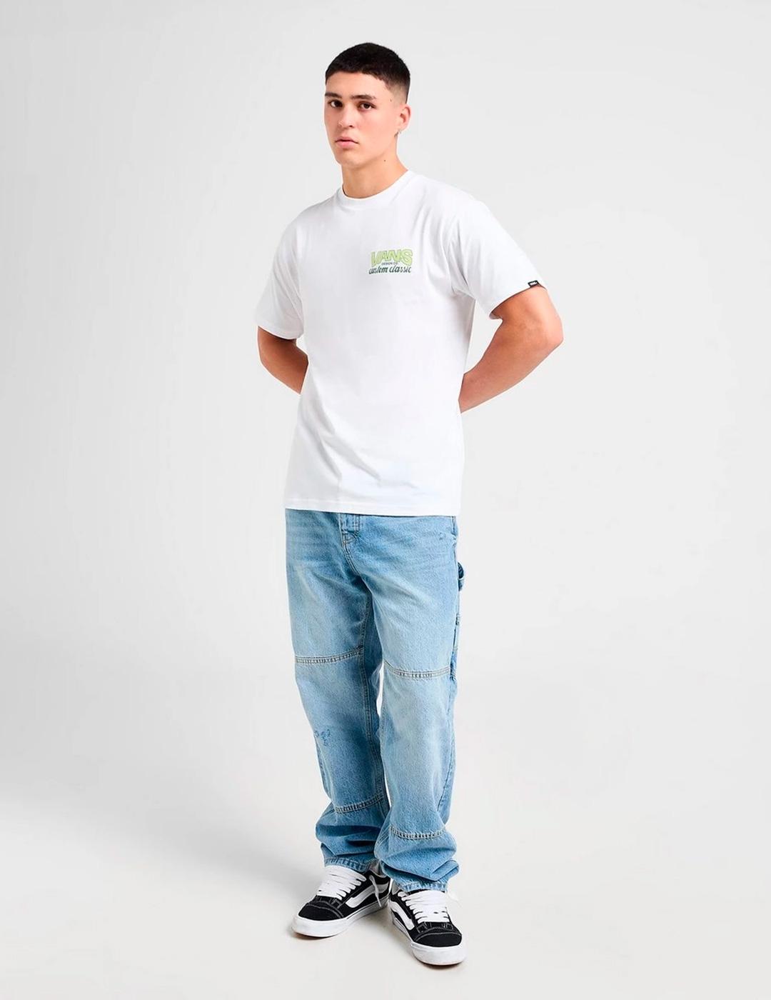 Camiseta Vans 'Shop Front' Blanco Hombre