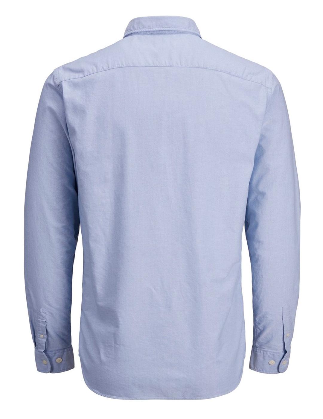 Camisa Jack & Jones 'Classic Oxford' Celeste Hombre